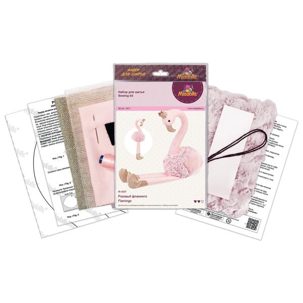 Набор для шитья "Miadolla" Розовый фламинго .50 см,14+