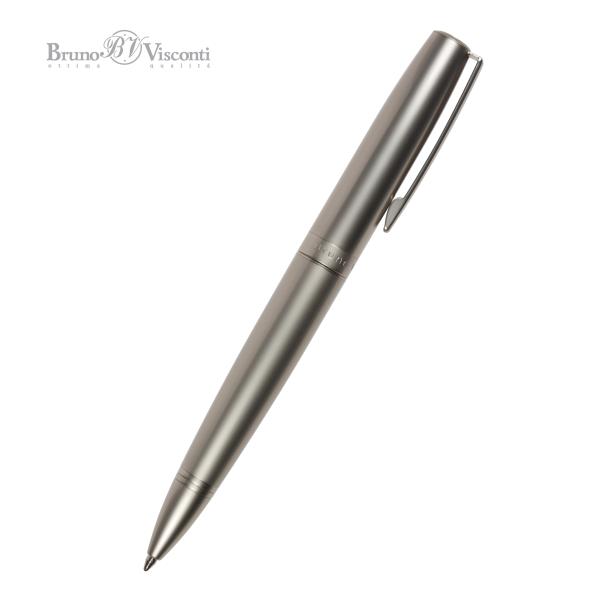 Ручка "SORRENTO" в подарочном футляре, 1.0 ММ, СИНЯЯ (корпус шампань, футляр черный)