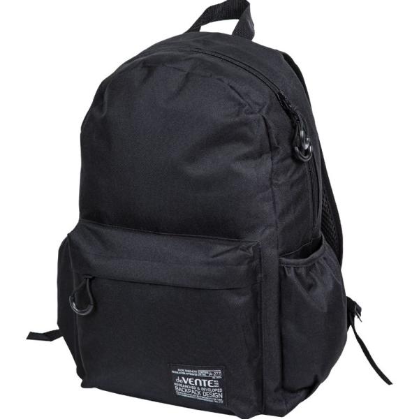 Рюкзак подростковый "deVENTE. Black" черный  40x29x17 см, 250 г, 1 отд. на молнии