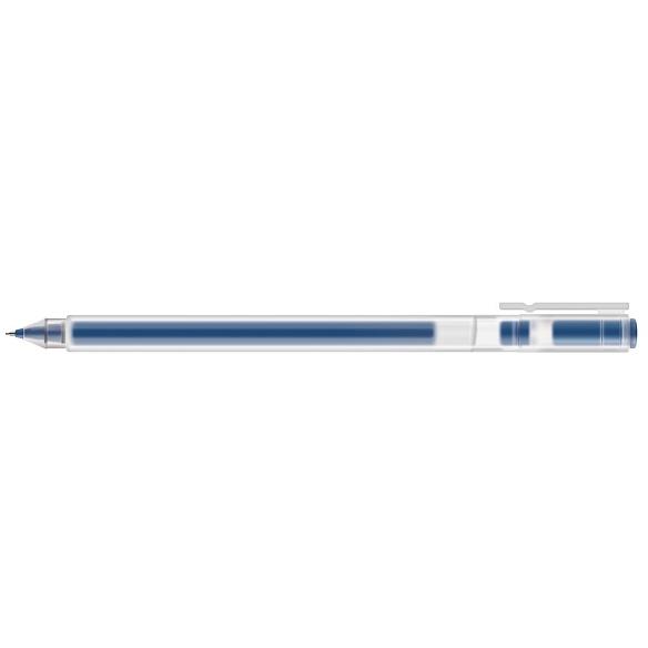 Ручка гелевая 0,5 мм Hatber Gross Темно-синяя