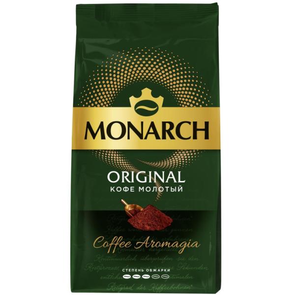 Кофе молотый Monarch Original, 230гр вак. уп