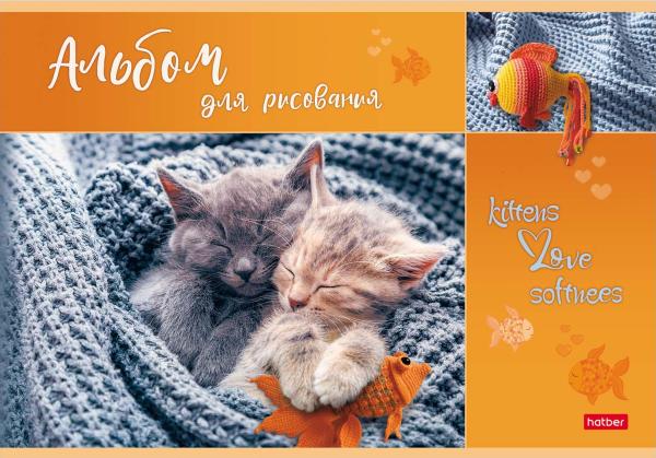 Альбом д/рис. 16 л. "Мяу-Котики"