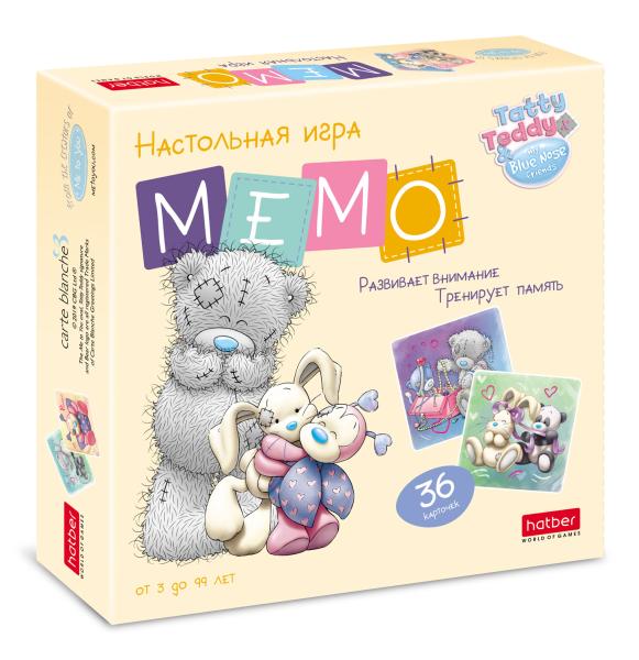 ИГРА Настольная МЕМО 36 карточек -MeToYou- (Metoyou)