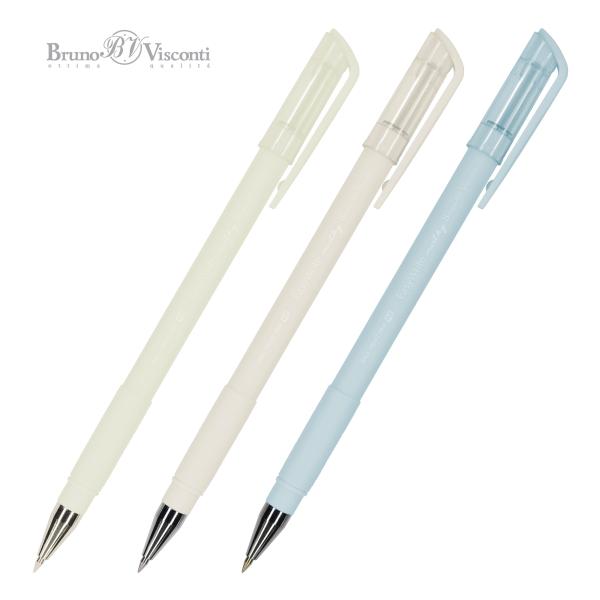 Ручка шариковая 0,5 мм "EasyWrite.Milky" СИНЯЯ (3 цвета корпуса)