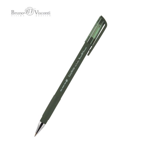 Ручка шариковая 0,5 мм "EasyWrite.Verde" СИНЯЯ (3 цвета корпуса)