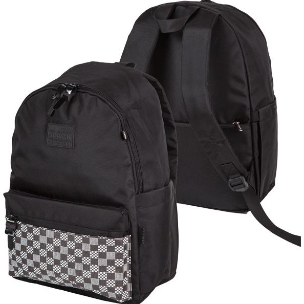 Рюкзак "deVENTE. TOTAL BLACK" подростковый 44x31x20 см (19 л) 650 г, текстильный, 1 отделение на мол