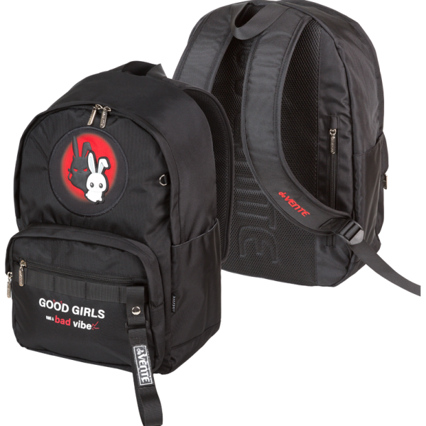 Рюкзак "deVENTE. Air Jump. Зайка" подростковый 40x31x20 см (18 л) 500 г, плотный износостойкий полиэ
