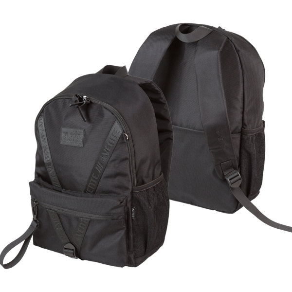 Рюкзак "deVENTE. TOTAL BLACK" подростковый 44x31x20 см (19 л) 650 г, плотный износостойкий полиэстер