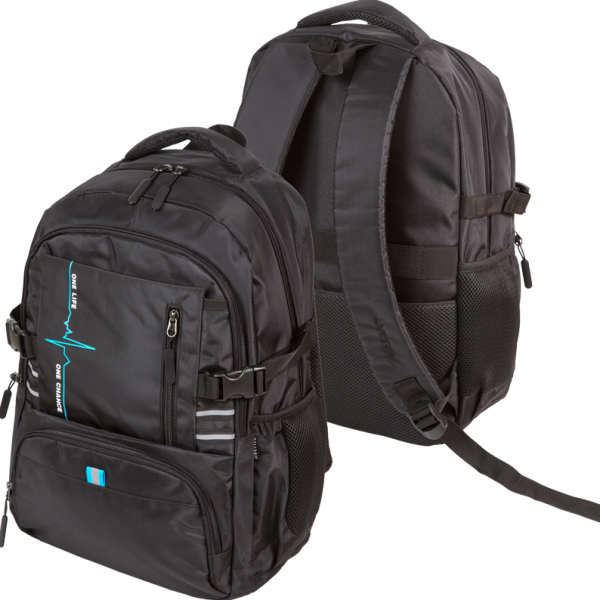 Рюкзак "deVENTE. Street Style" подростковый 48x31x17 см (25 л) 700 г, влагостойкий нейлон, 2 отделен