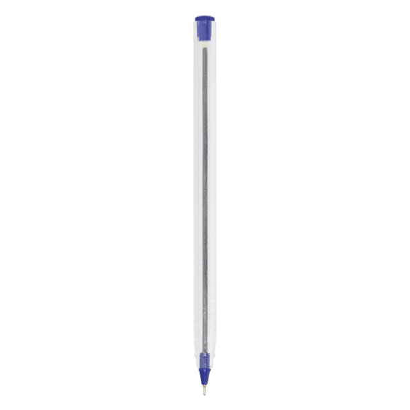 Ручка шариковая 0,7 мм "deVENTE. Triolino Crystal" Speed Pro ультра гладкое письмо, масло, синяя