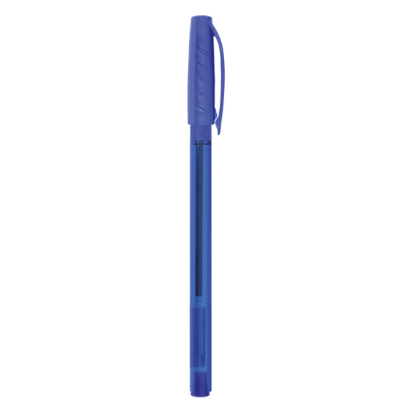 Ручка шариковая 0,7 мм "deVENTE. Triolino Translucent" Speed Pro ультра гладкое письмо, масло, синяя