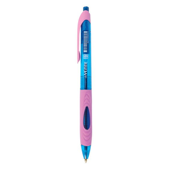 Ручка шариковая автомат. 0,7 мм "deVENTE" ультра гладкое письмо, масло, синяя